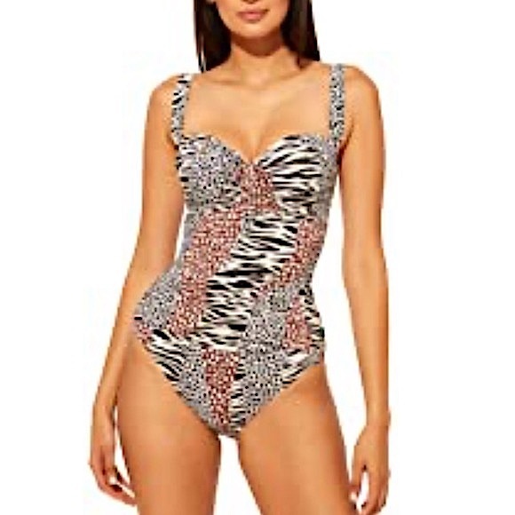 Bleu Rod Beattie Some Like It Hot Underwire One Piece - Picture 4 of 14